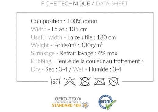 Schwarzer Musselin 130 g/m²