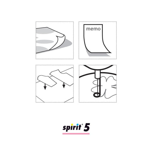 Temporary fabric spray adhesive, SPIRIT 5