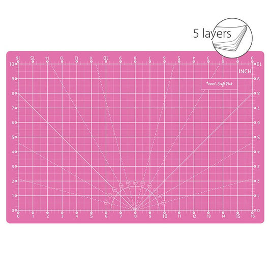 Cutting mat 45x30 cm-pink