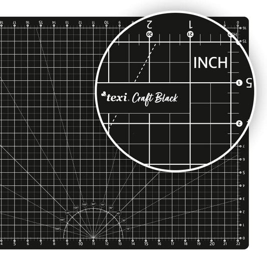 Cutting mat 60X45 cm-black