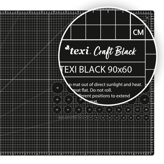 Cutting mat 60x90 cm - black