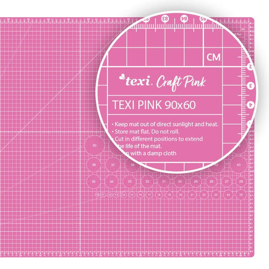 Cutting mat 60X90 cm-pink