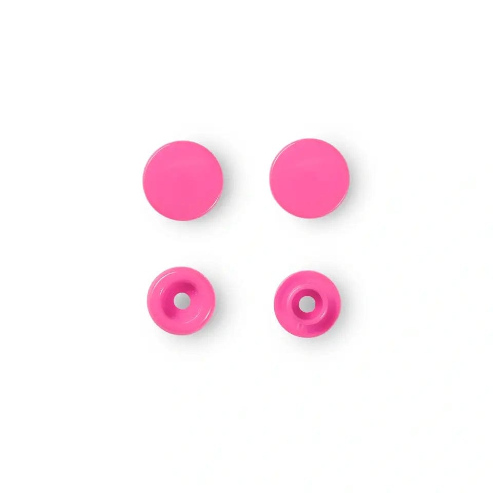 PRYM Boutons-pression Ø12.4 mm 30 pièces - rose Barbie