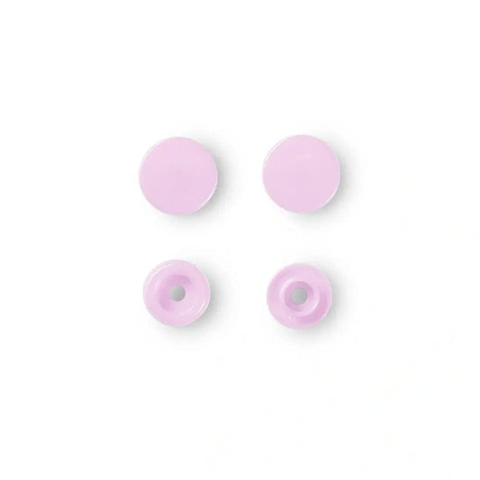 PRYM Druckknöpfe Ø12.4 mm, 30 Stk., rosa
