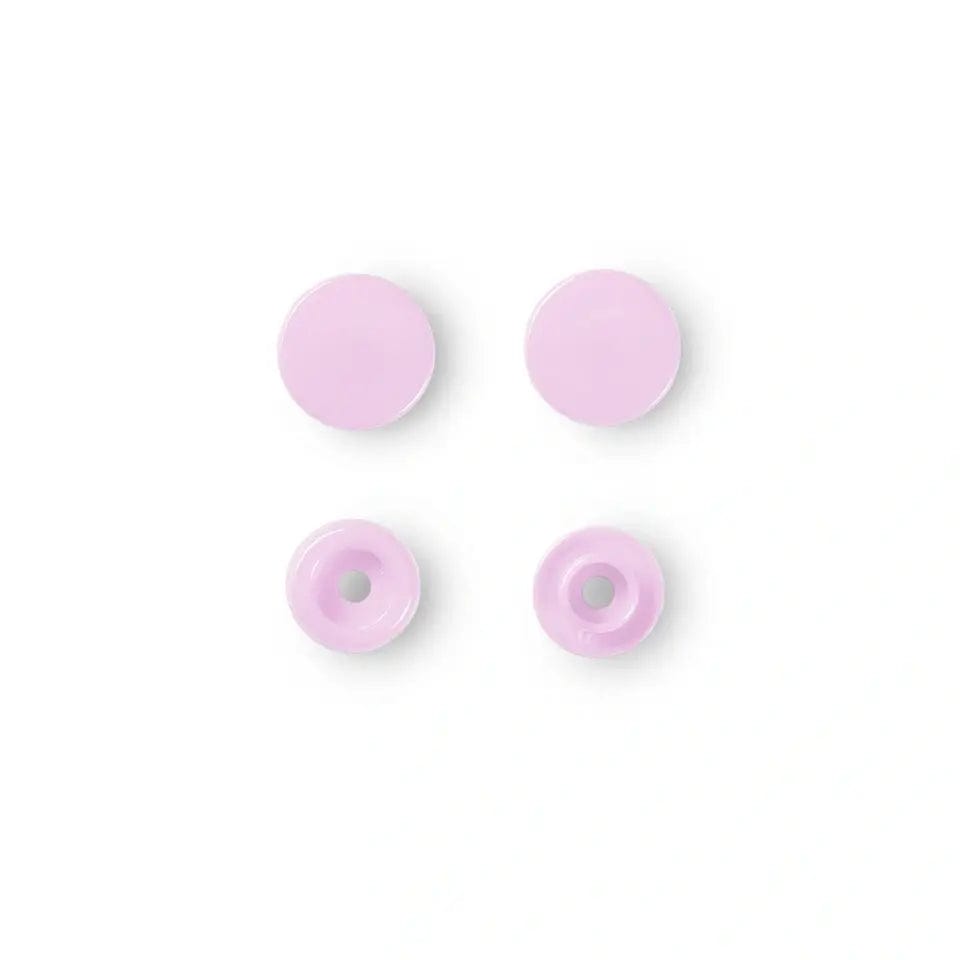 PRYM Druckknöpfe Ø12.4 mm, 30 Stk., rosa