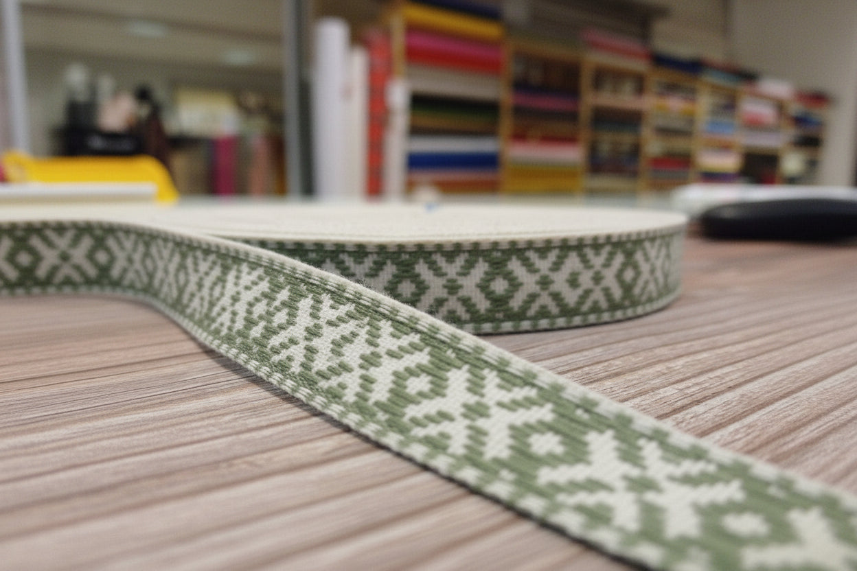 Folk ribbon, sash 19mm-gray-LV