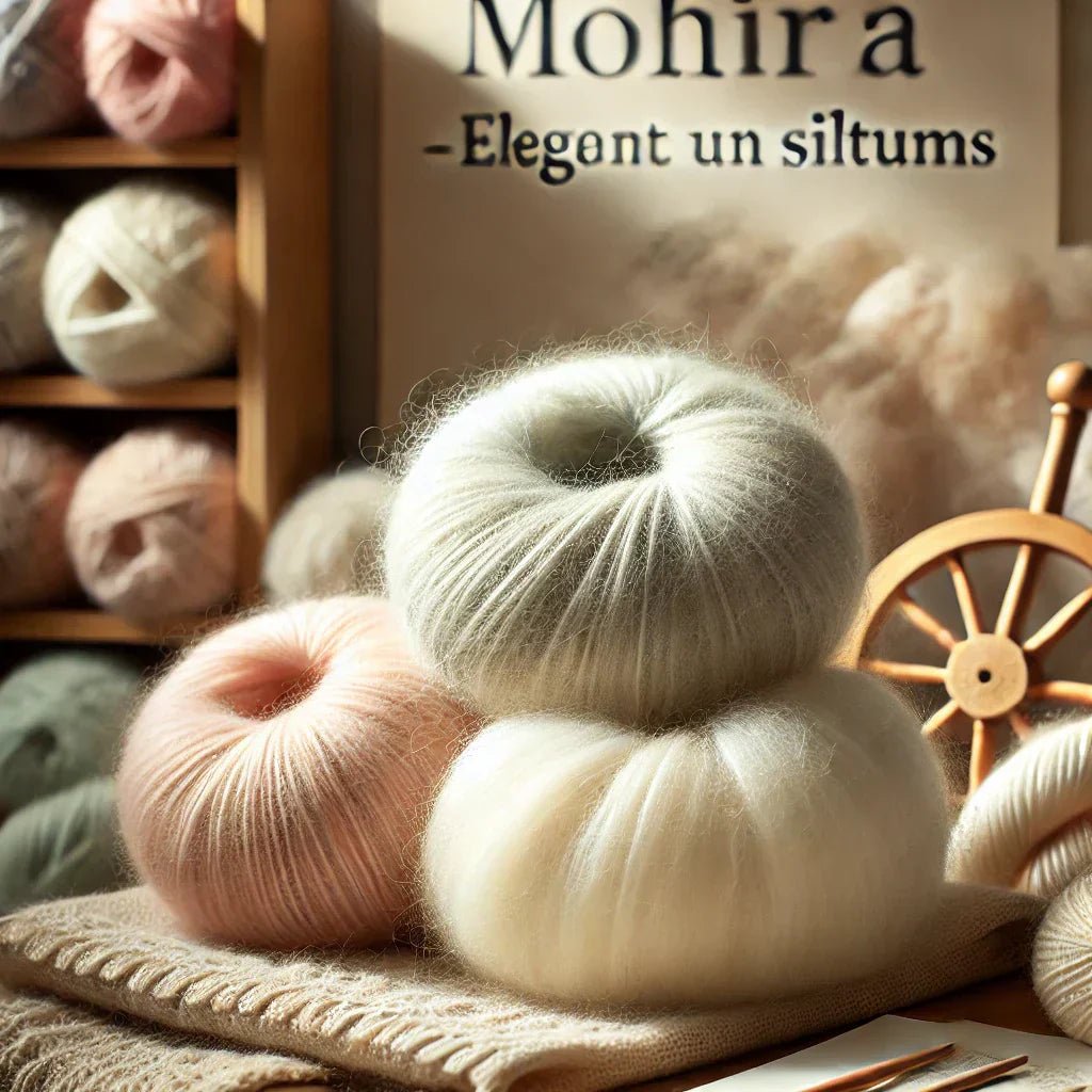 Was ist Mohair? Entdecke Mohairgarn und seine Möglichkeiten - Šarlotes audumi