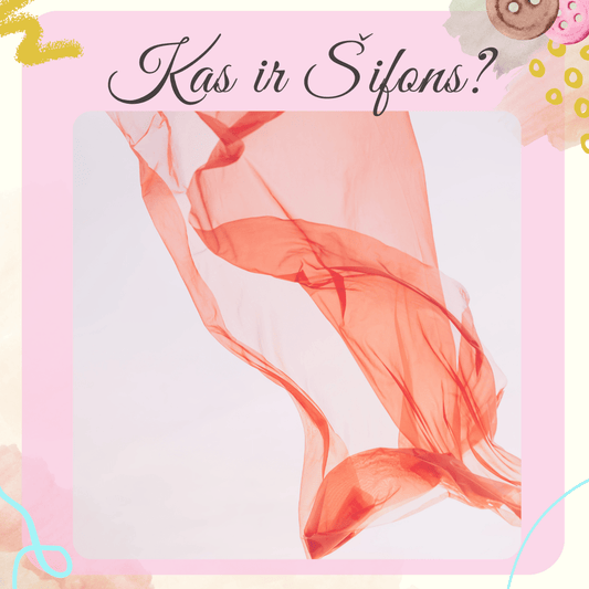 Was ist Chiffon? - Šarlotes Stoffe