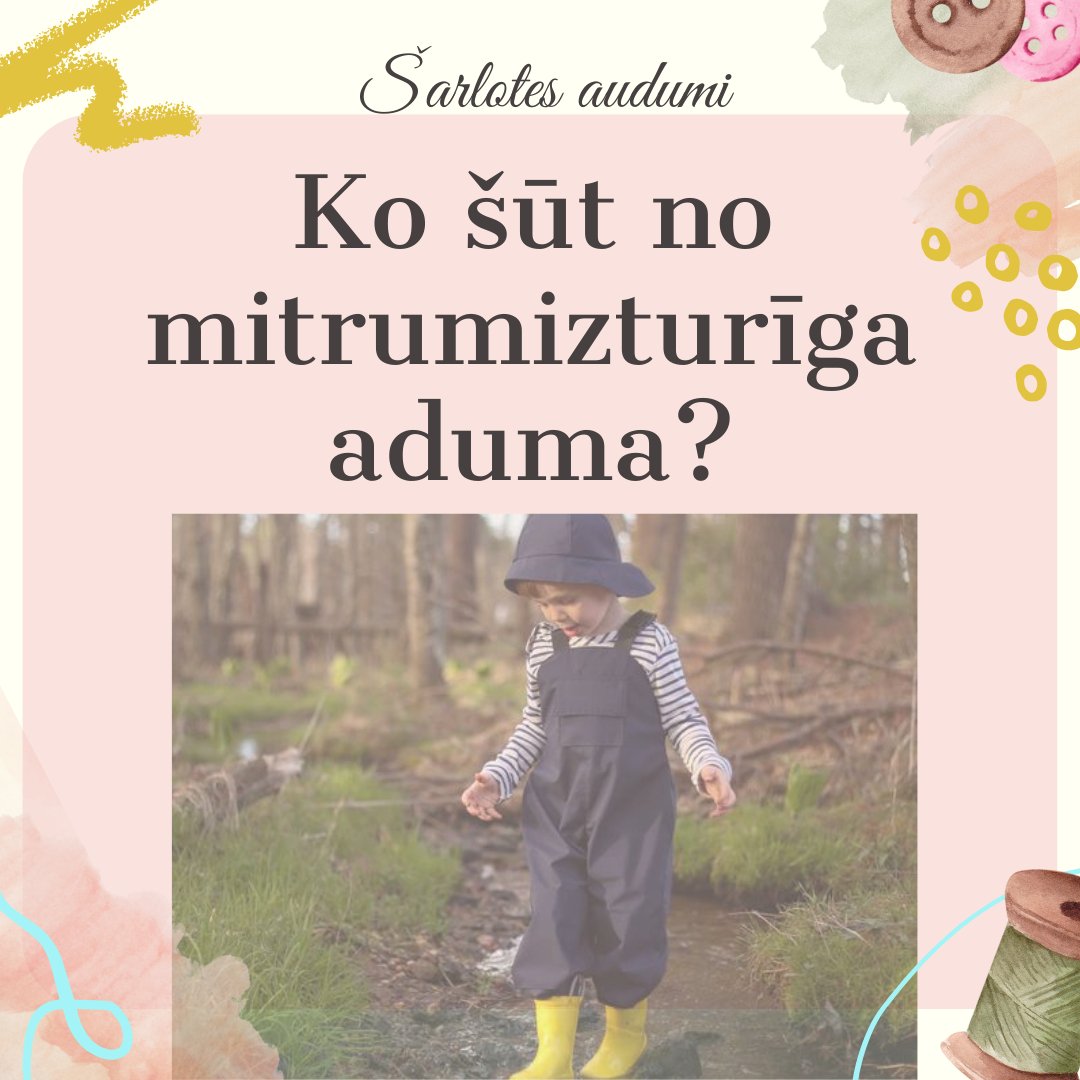 Que coudre avec des tissus résistants à l’humidité ? - Tissus Šarlote