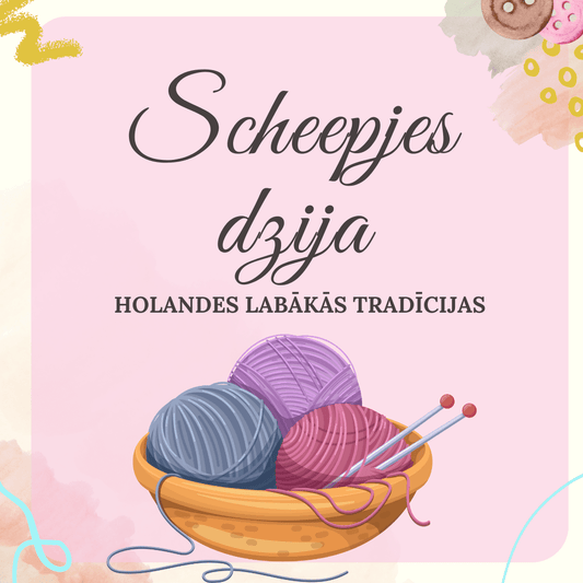 Scheepjes dzija - kāpēc šo dziju iemīļojušas rokdarbnieces visā pasaulē - Šarlotes audumi