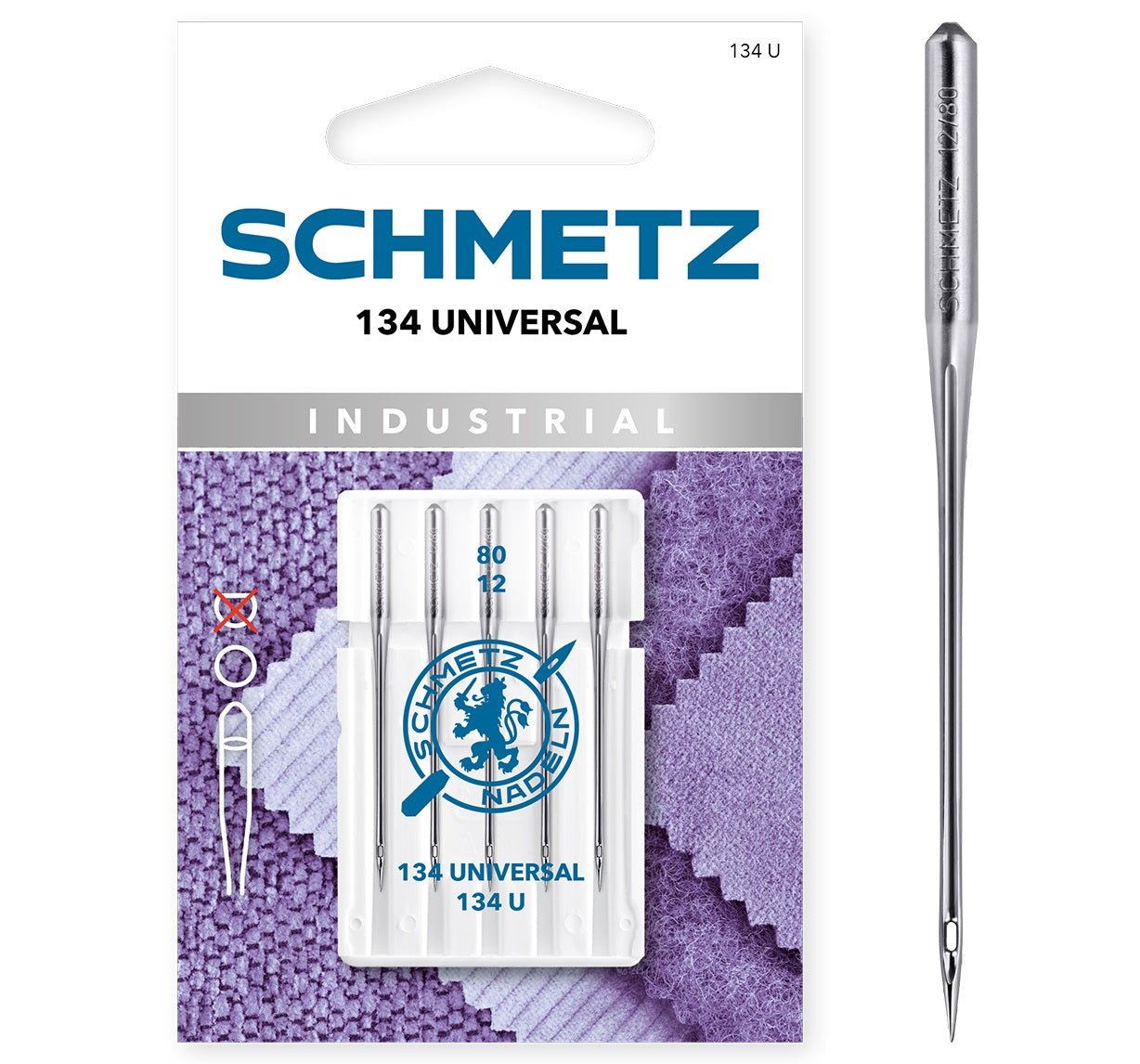 alt
Sewing machine needles with round shank SCHMETZ 134 / DPx5