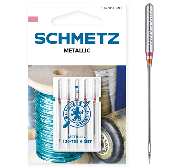 alt
Needles for sewing machines for metallic threads 130/705 H - Šarlotes Audumi