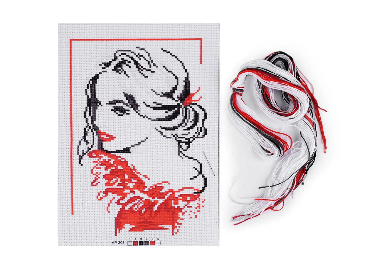 Izšūšanas komplekts (21 × 29,5 cm)