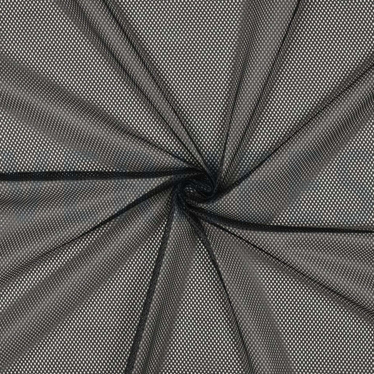 Mesh fabric, black