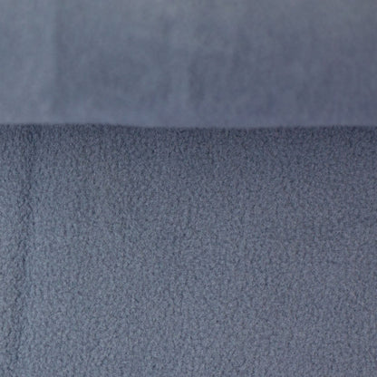 Mikrofleece – pehmeä fleece-kangas vaatteisiin, siniharmaa