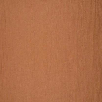 100% Mīkstināts lina audums-konjaks 165 g/m²