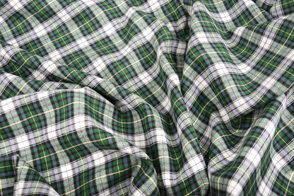 Flanell-Grün kariert 120 g/m²