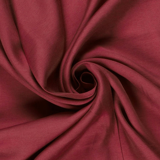 100 % puuvillakangas - viininpunainen 220cm 146 g/m²