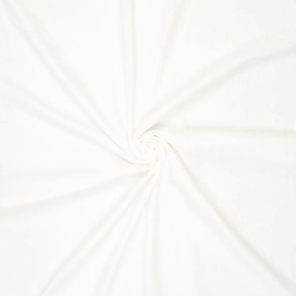 Image de tissu 100 % coton lavé | Washed - blanc 85 g/m² – disponible chez Šarlotes audumi