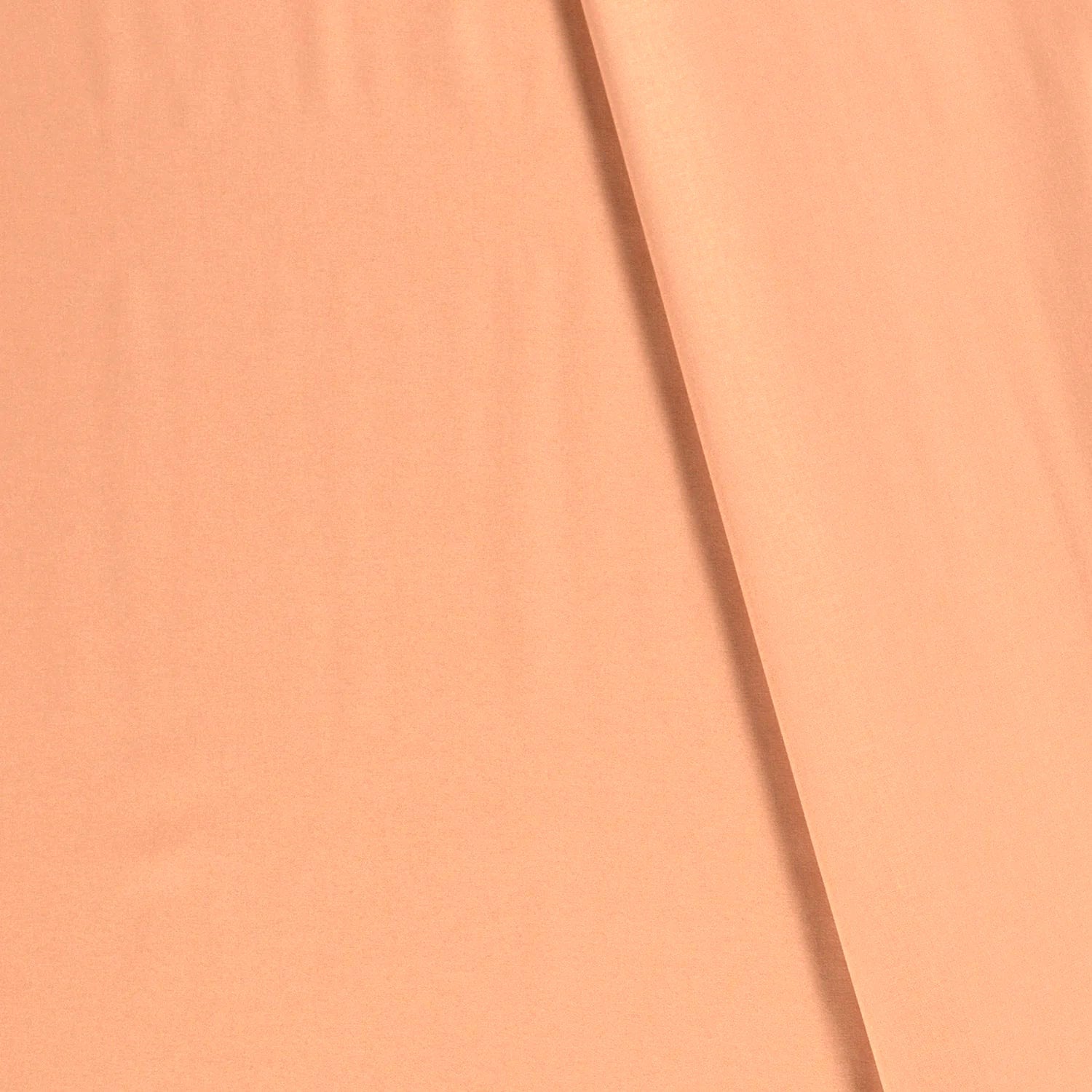 Tissu 100 % coton - pêche 220 cm 146 g/m²