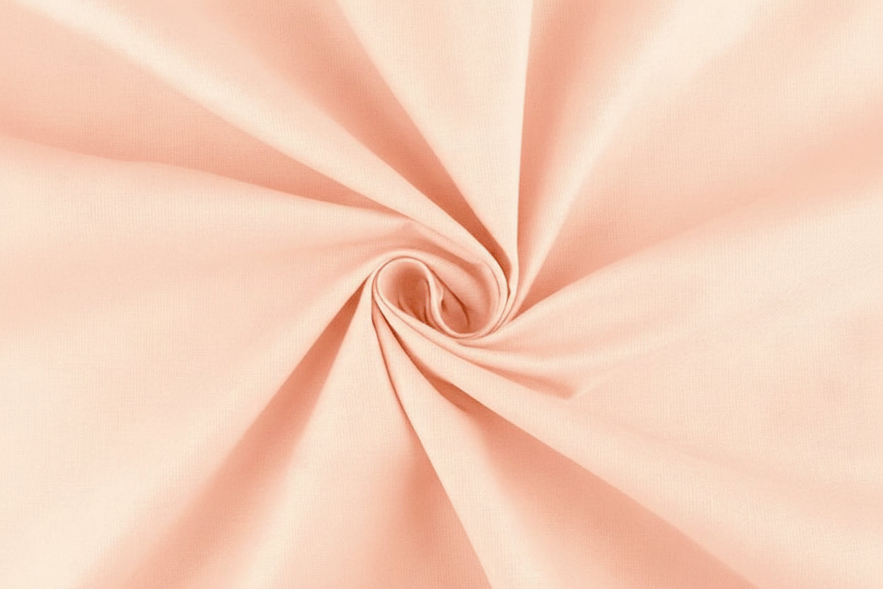 Tissu 100 % coton - rose pêche 125 g/m²