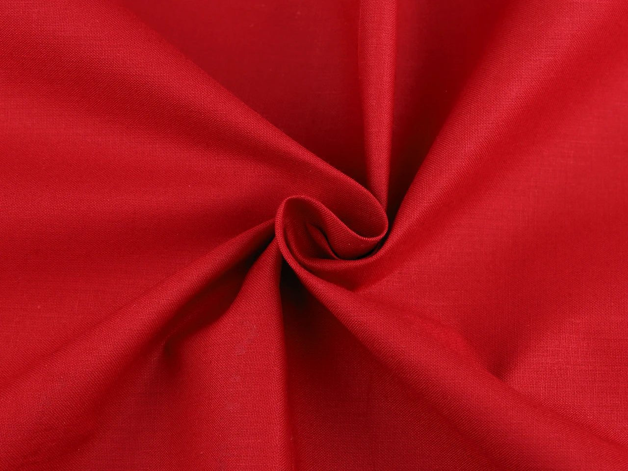 Tissu 100 % coton - rouge 125 g/m²