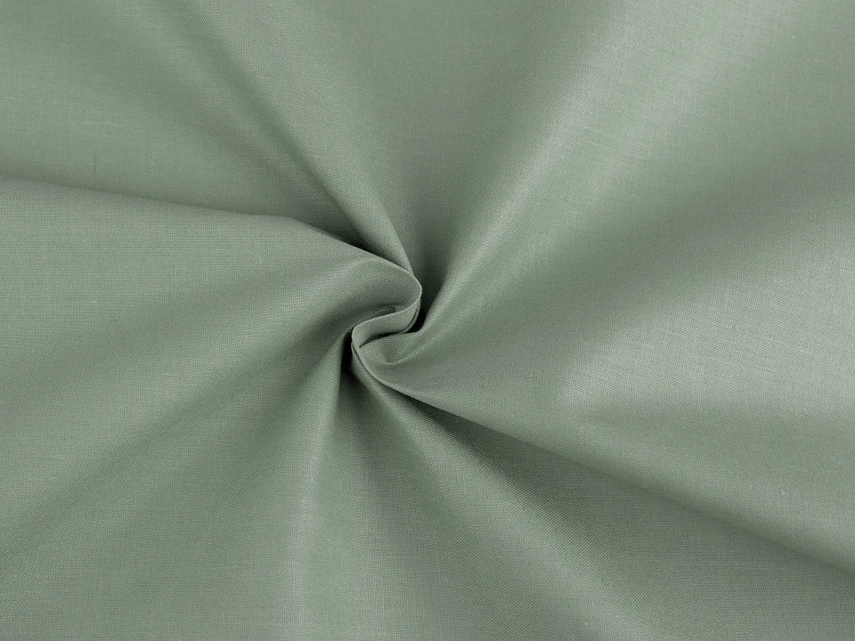 Tissu 100 % coton - menthe foncée 125 g/m²