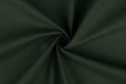 Attēls ar 100% Kokvilnas audums - vēsi zaļš(bottle green) 125 g/m² – pieejams Šarlotes audumi