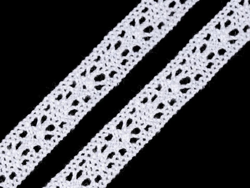 100% Cotton lace|1,1 cm| assorted shades