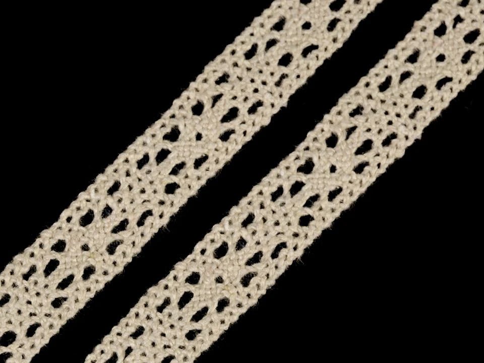 100% Cotton lace|1,1 cm| assorted shades