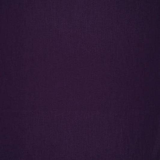 100% linen fabric–dark lilac | 230 g/m² | Enzyme washed