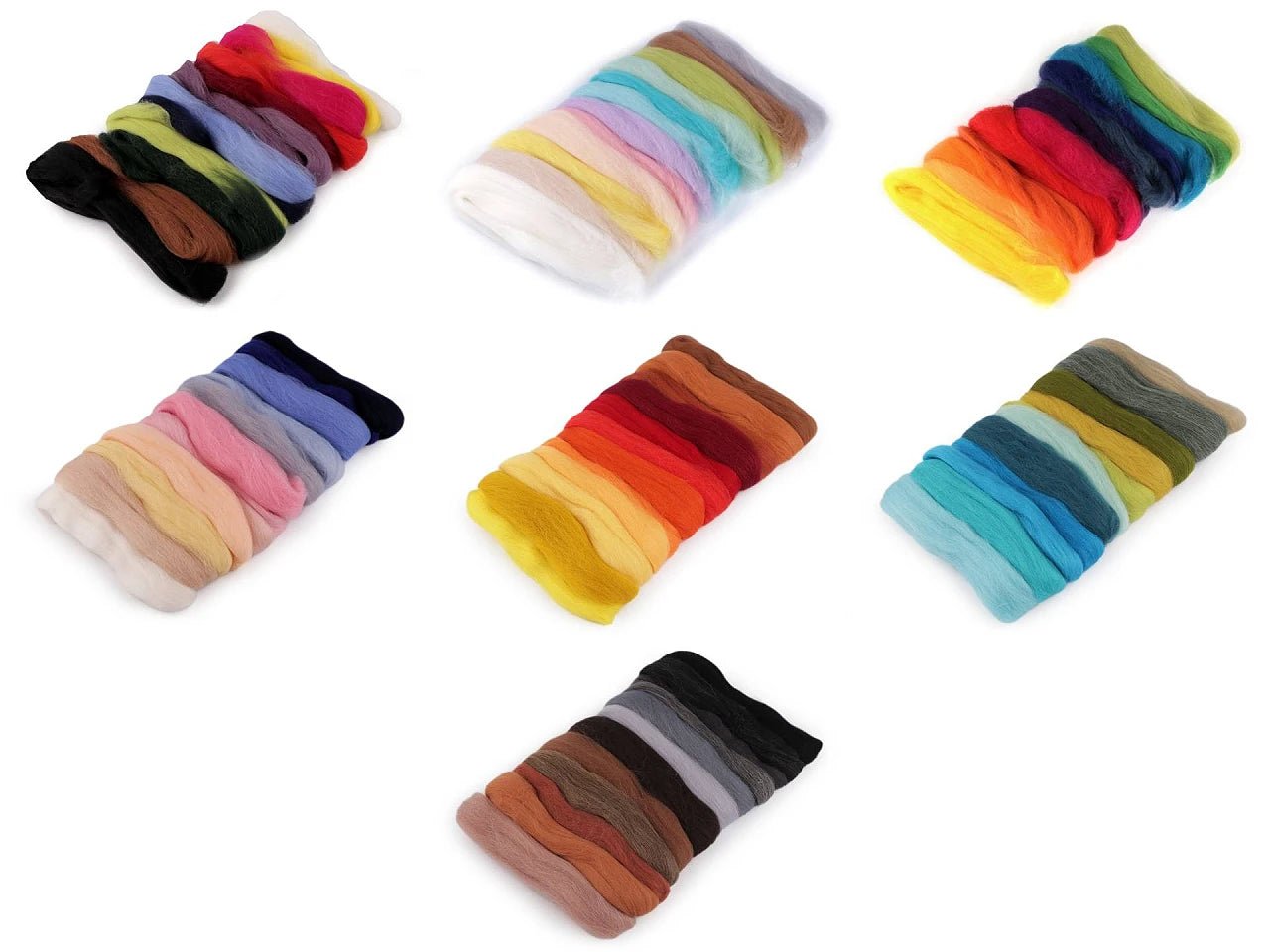 alt
100% MERINO wool for felting (carded) - 50g mix