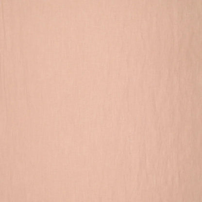 Image of 100% softened linen fabric - pink sand shade 165 g/m² – available at Šarlotes audumi