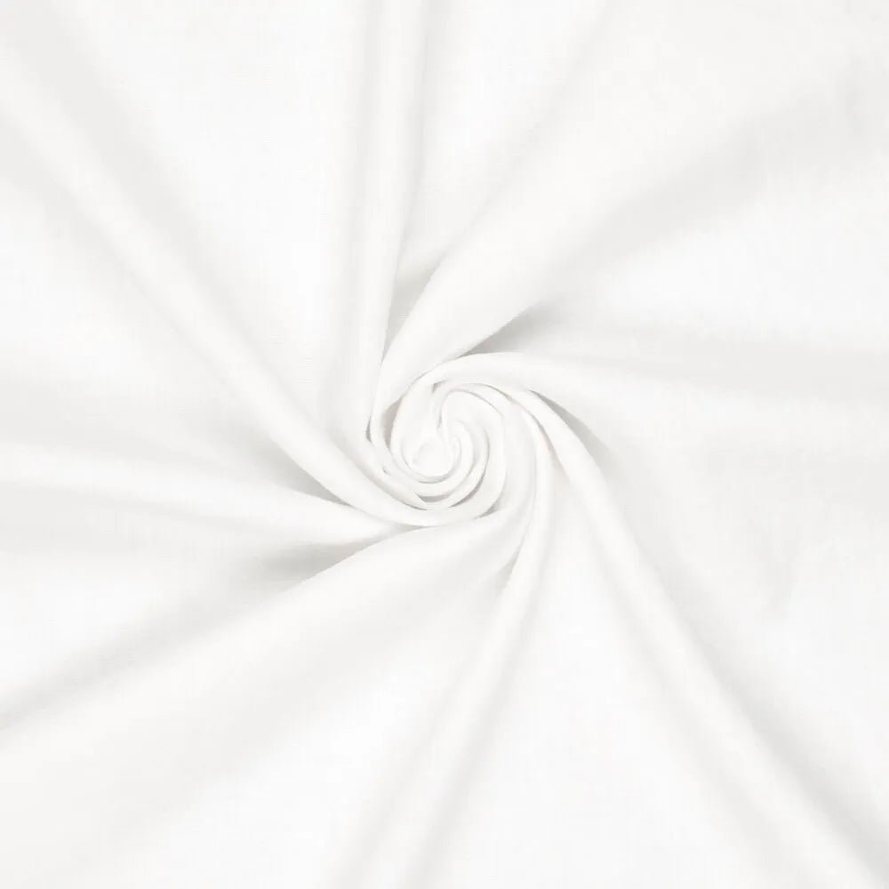 100% lin lavé - blanc 165 g/m²