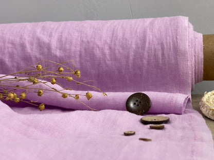 100 % lin adouci lavande claire 205 g/m²