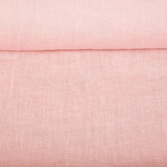 100 % lin adouci - rose poudré 205 g/m²