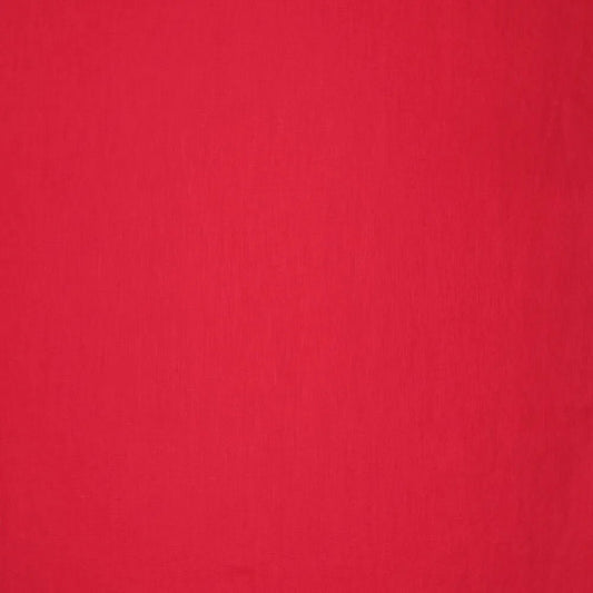 100% Softened linen - red 165 g/m²
