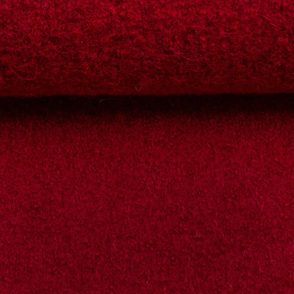 100% Vilnas audums - sarkans 385 g/m²