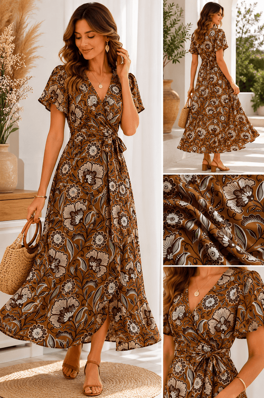 Image with 100% viscose satin, oriental pattern, 105 g/m² – available at Šarlotes audumi