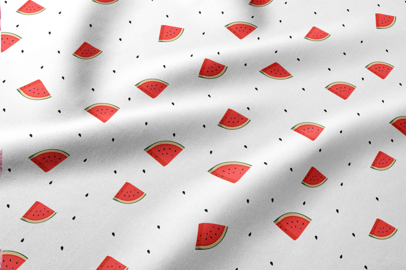 100 % puuvillakangas - vesimelonit