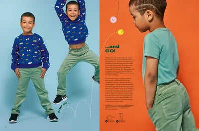 OTTOBRE design Kids Syksy – englanninkielinen lastenvaatteiden kaavalehti