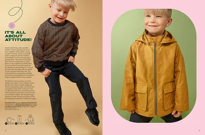 OTTOBRE design Kids Syksy – englanninkielinen lastenvaatteiden kaavalehti