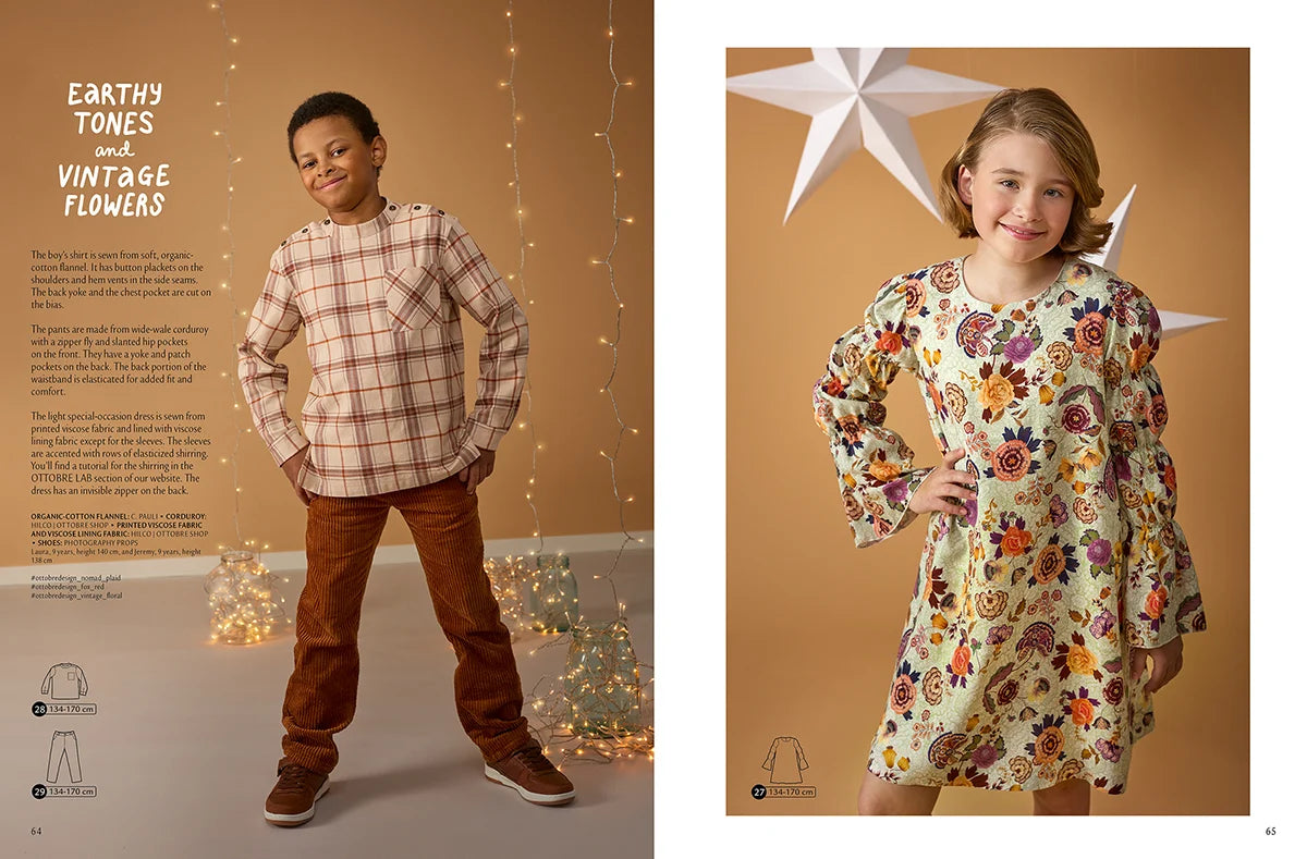 OTTOBRE design Kids 6/2022 – bērnu apģērbu piegrieztņu žurnāls angļu valodā