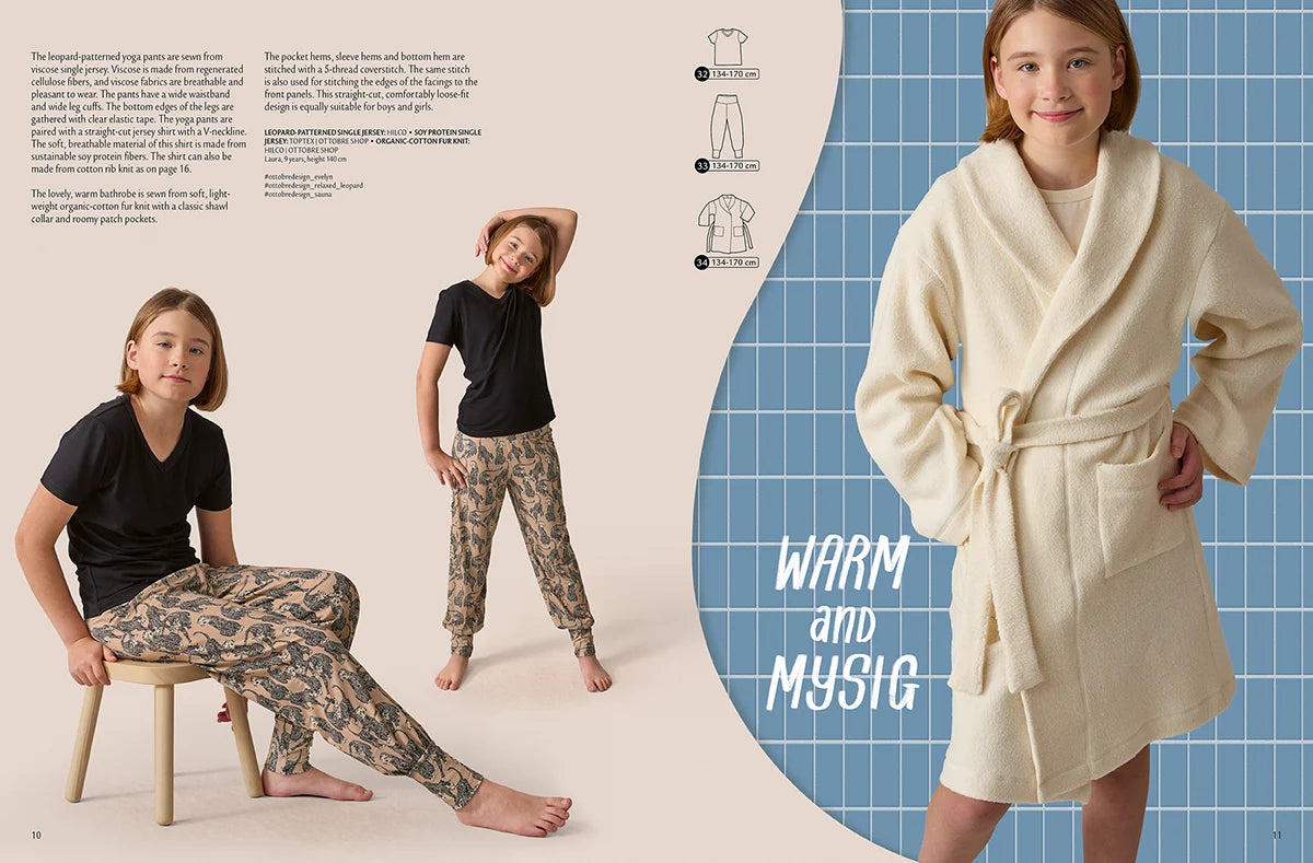 OTTOBRE design Kids 6/2022 – bērnu apģērbu piegrieztņu žurnāls angļu valodā
