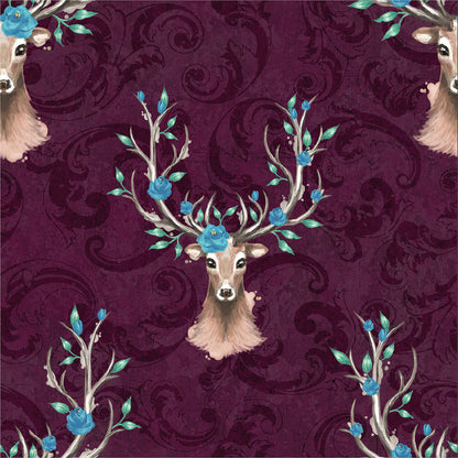 Cotton Loop Knit - Enchanted Forest