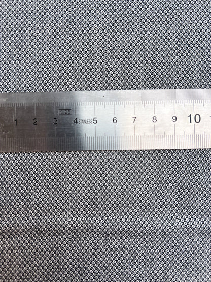 Jacquard-puuvillakangas elastaanilla, harmaa – Italia