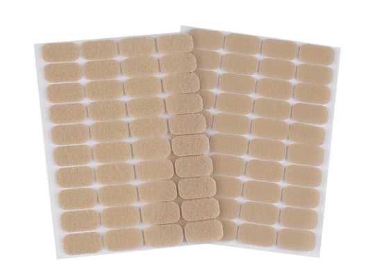Itseliimautuvat Velcro-suorakulmiot 15 × 25 mm