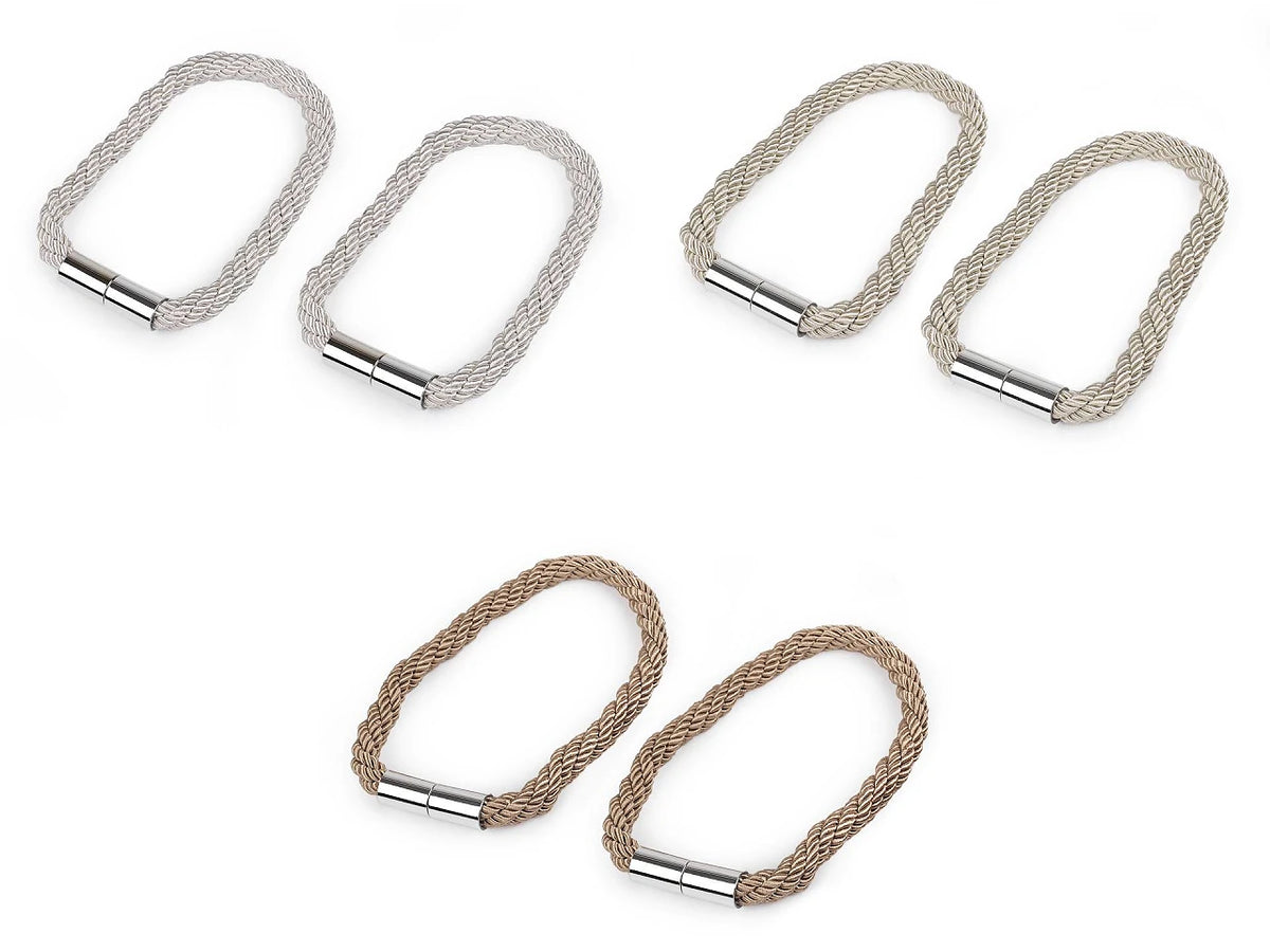 Magneettinen verhonpidike (2 kpl:n pakkaus)