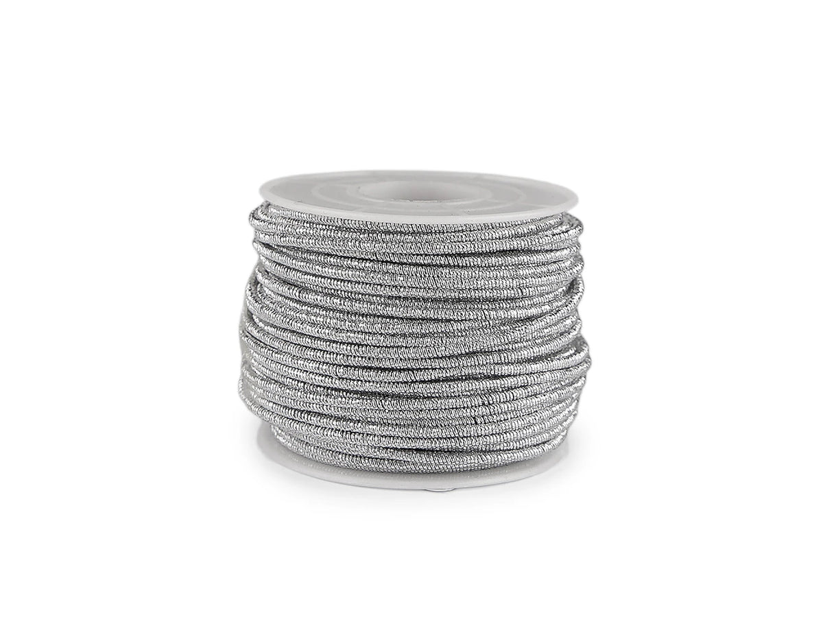 Koristeellinen lurex-lanka Ø2 mm