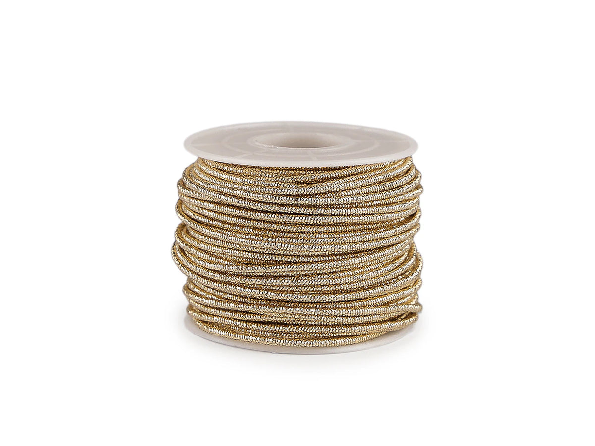 Koristeellinen lurex-lanka Ø2 mm